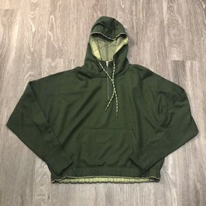 Athleta Ascend Warm Up Hoodie Small Green